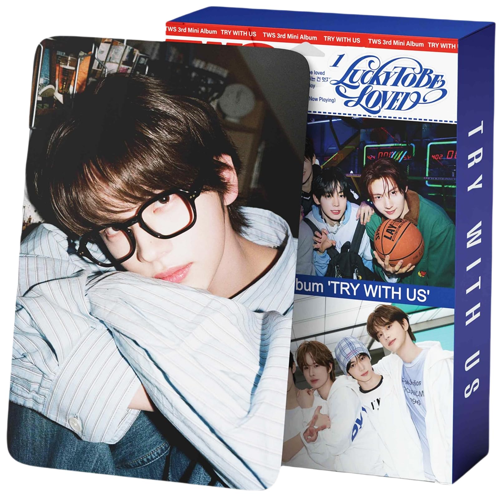 TWS Photocards 127Pcs KPOP TRY WITH US Album Cards TWS Merch 55Pcs